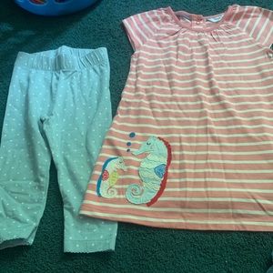 Baby Boden Sea Horse outfit